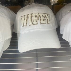 White “Wifey” baseball cap